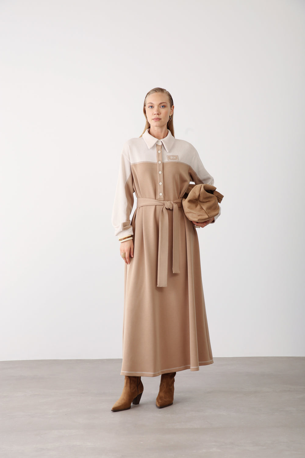 Wholesale Soft Alpaca Fur Tote Bag – Camel